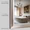 Head West 32" x 26" Oil Rubbed Antique Brushed Nickel Framed Wall Mirror